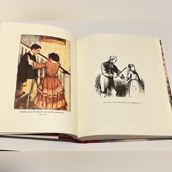 Little Women Hardback book by crown publishing 1987 - Picture 5 of 6